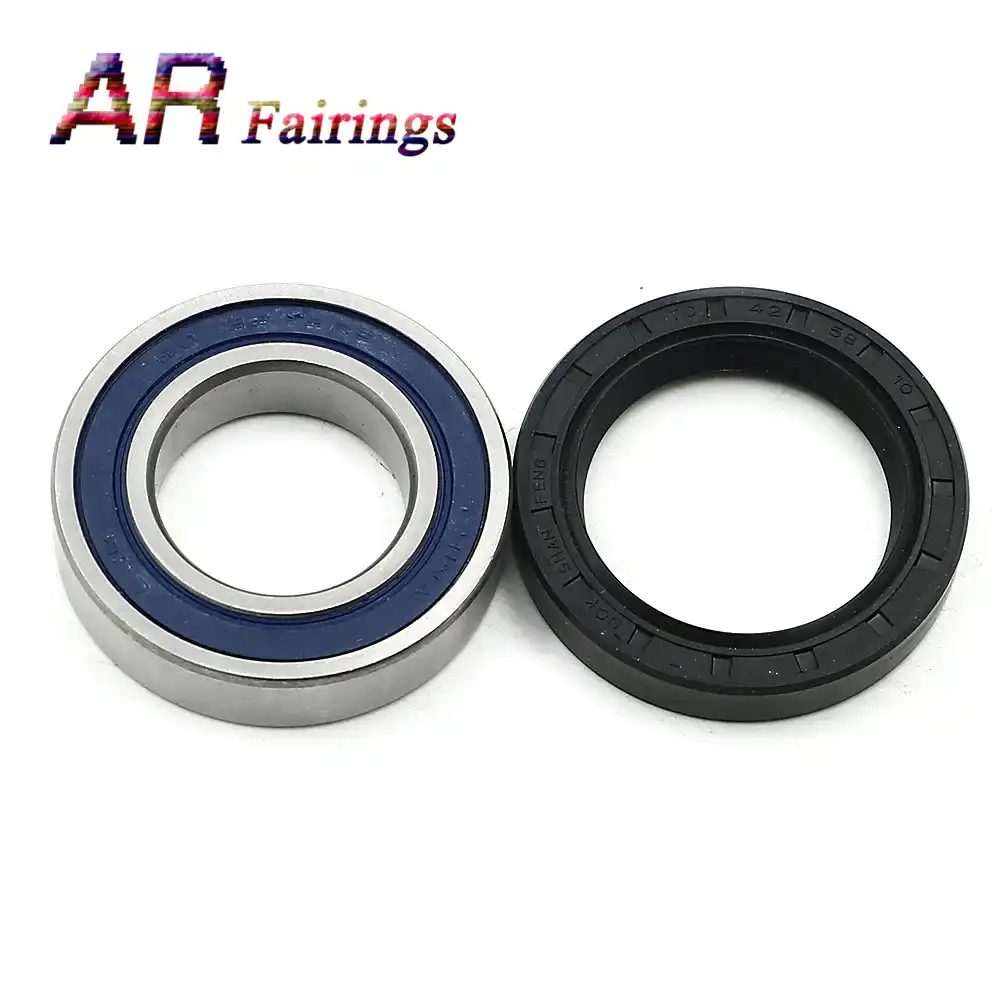 Boss Bearing H-ATV-RRB-UP-2E4-21 Rear Wheel Bearings and Seals Kit TRX500 Rubicon 4x4 Complete Axle Rebuild 2001-2009
