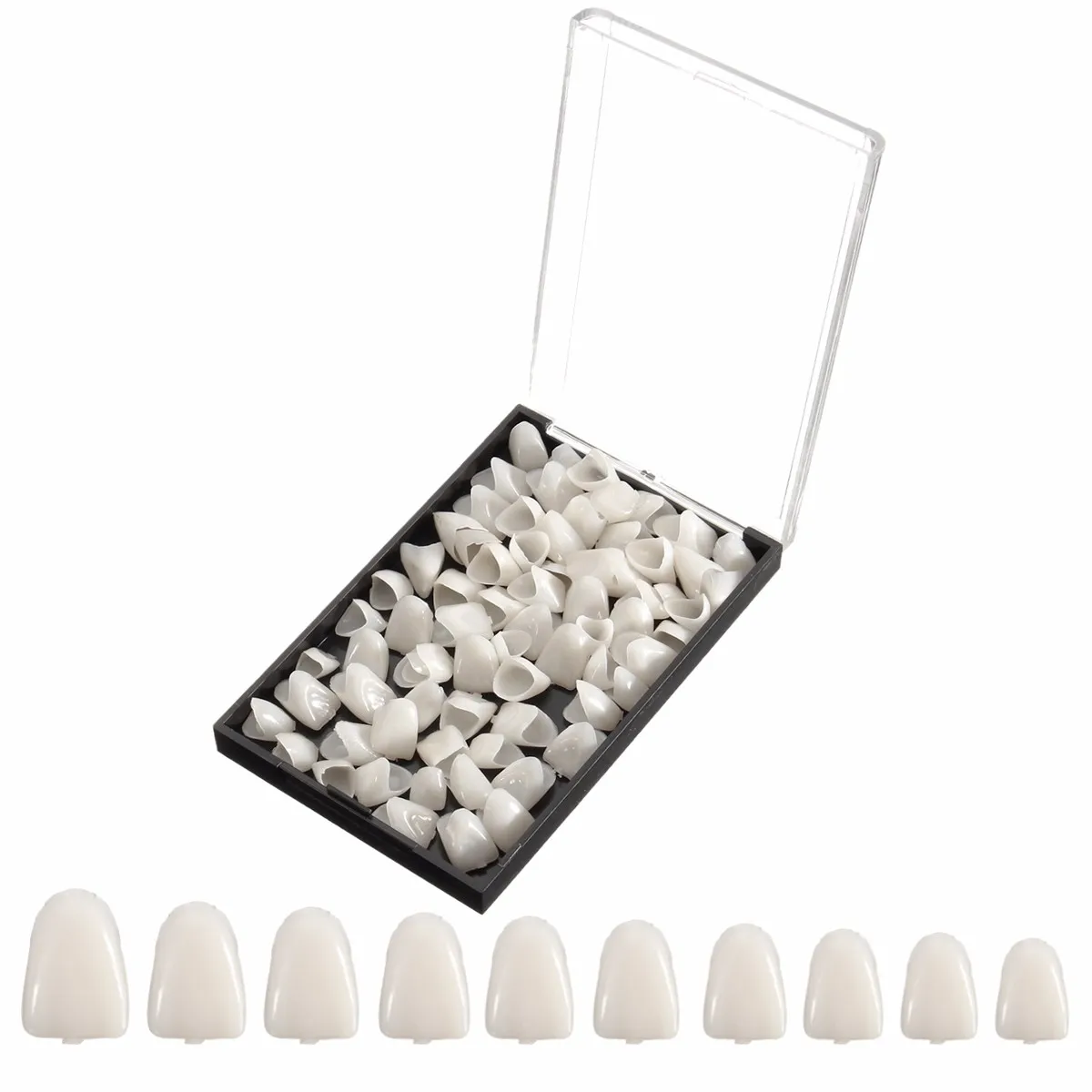 

1 Box Dental Temporary Tooth Provisionals Synthetic Resin Crown Material For Mixed Type Anterior Veneers Teeth Dentist Products