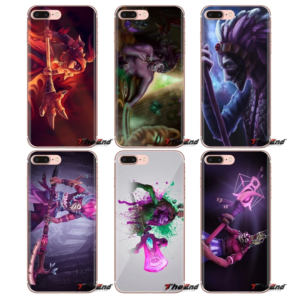 

Transparent Soft Bag Case For Samsung Galaxy S3 S4 S5 Mini S6 S7 Edge S8 S9 S10 Plus Note 3 4 5 8 9 Purple Dazzle dota 2 Pattern