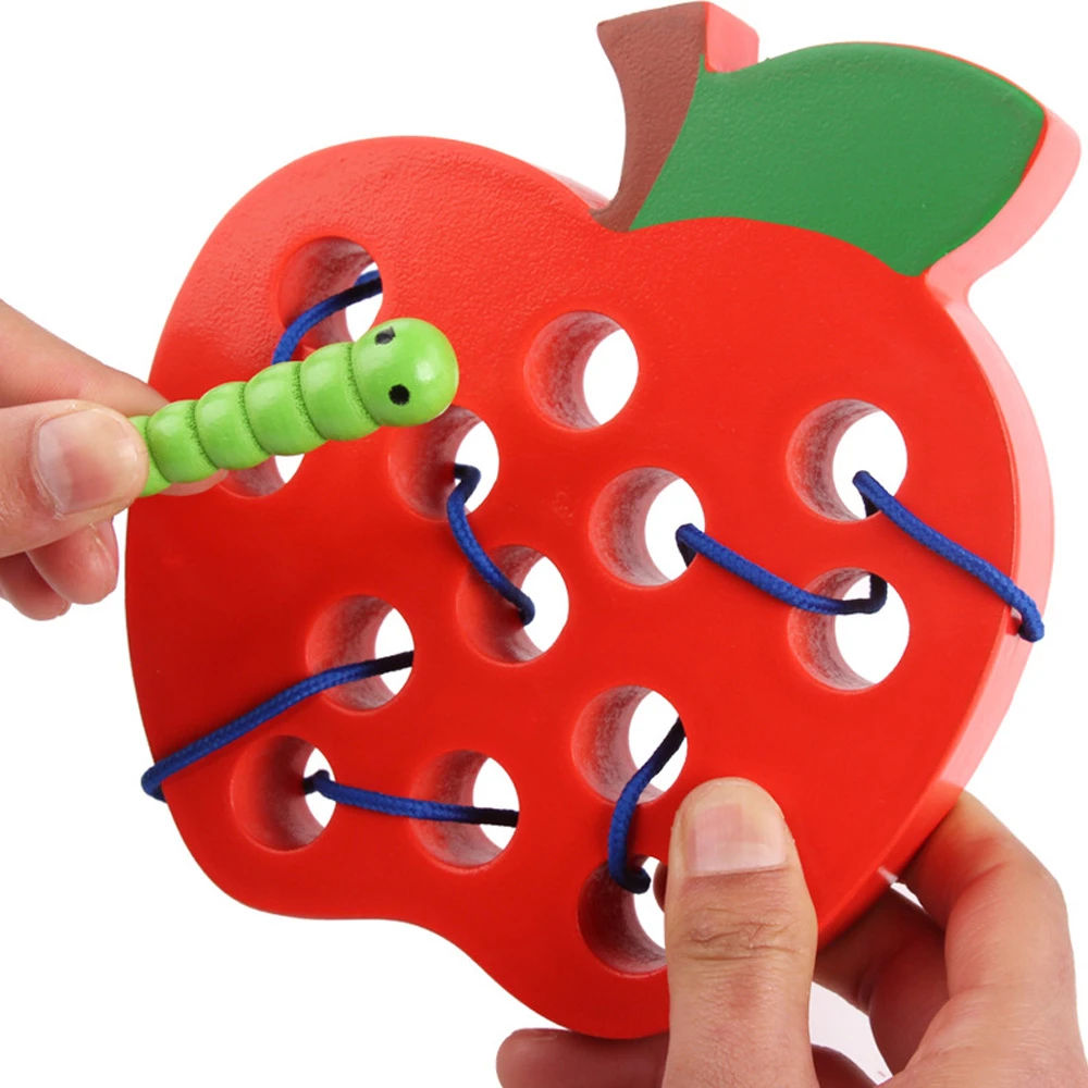 モンテッソーリ 赤ちゃんの木製のおもちゃ 果物と野菜のミーム 3d木製パズル 教育ゲーム 子供の贈り物 Aliexpress