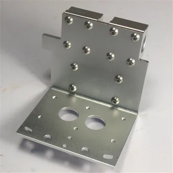 

Reprap Prusa i3 X axis dual hotend X Metal dual exturder carriage for DIY 3D printer aluminum alloy 45mm hole distance