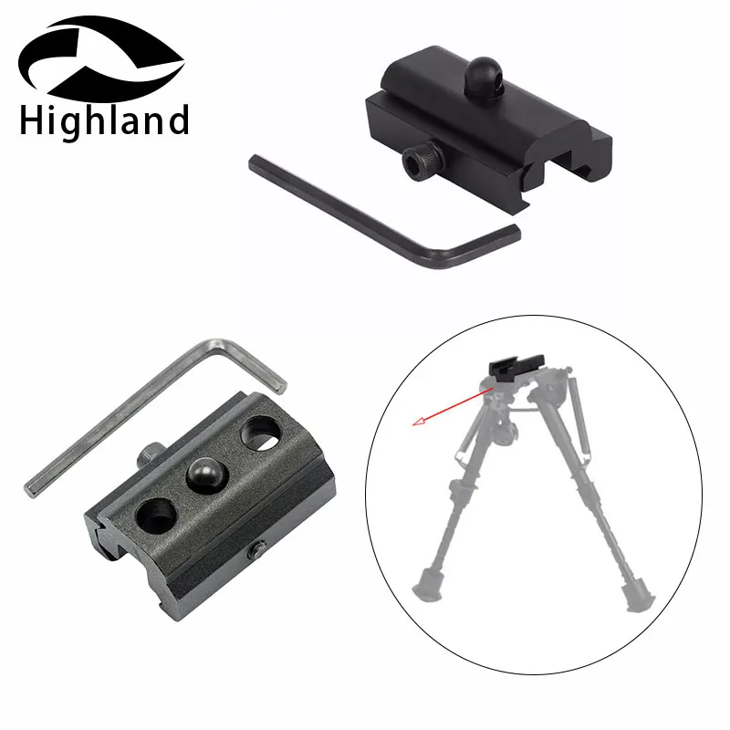 Hunting Rifle Airsoft Sling Swivel Stud Bipod Adapter 20mm Weaver