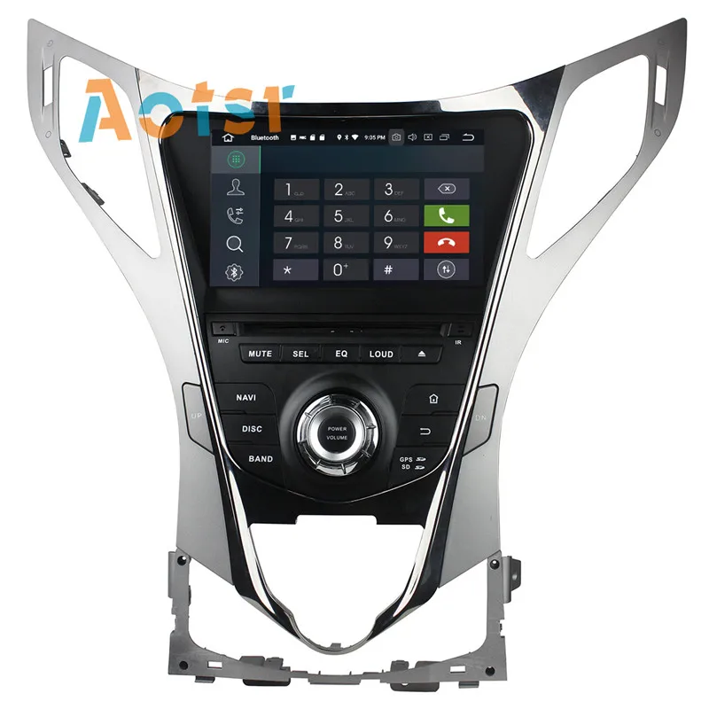 Clearance IPS Screen 8" Android 8.0 Car dvd multimedia player head unit for Hyundai AZERA Grandeur i55 GPS Navigation radio auto stereo 8