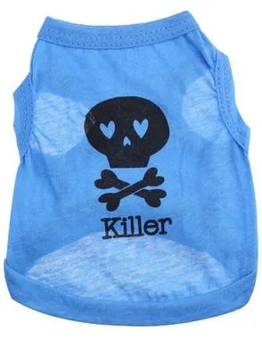 skull blue