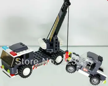 

Free Shipping!*Hoist trolley* DIY enlighten block bricks,Compatible With other Assembles Particles