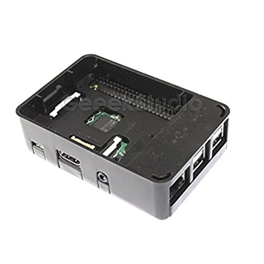 ABS черный/прозрачный корпус коробка с радиаторами для Raspberry Pi 3B/2B не 3B +|box for|abs blackbox