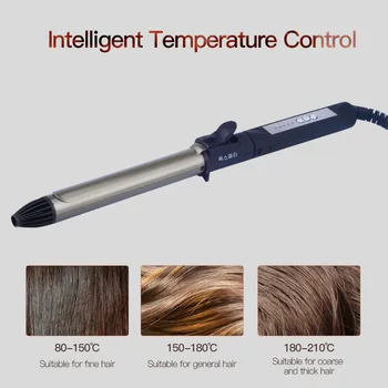 

Professional Salon 25mm Tourmaline Ceramic Fast Hair Curler Automatic Hair Styling Tools Deep Waver Wave Wand 110-240V Dry&Wet