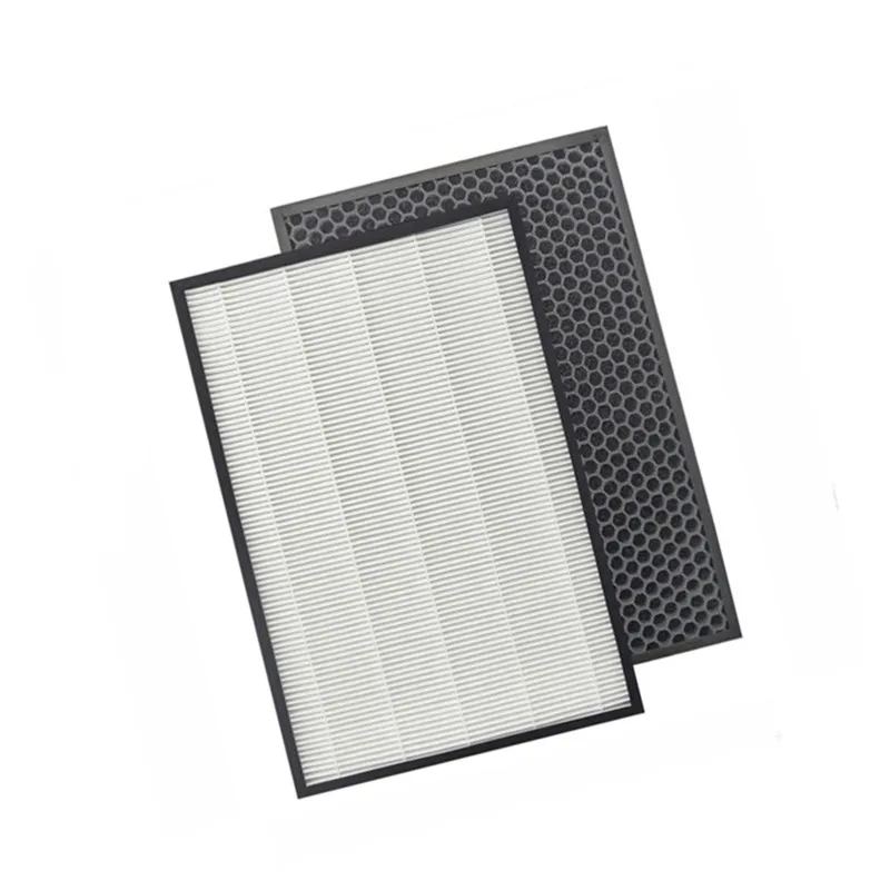 Для очиститель воздуха sharp KC-D50-W, KC-E50, KC-F50, KC-D40E Замена HEPA фильтром 40*22*2,8 см/Активизированный карбоновый Фильтр 40*22*0,8 см - Цвет: As shown