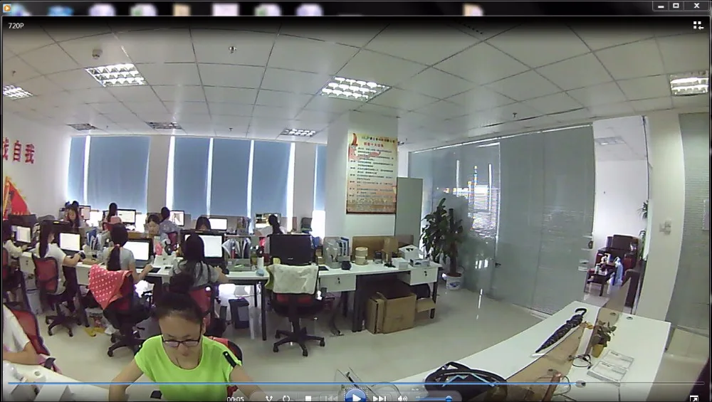 720P fisheye