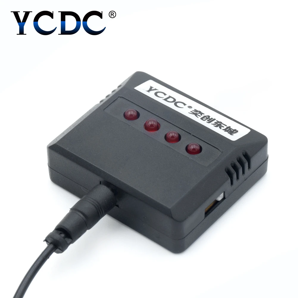 

4.2V 1-to-4 Battery Charger Set For Syma X5SC X5SW Eachine E50 For Quadcopter Drone Li-Po Battery
