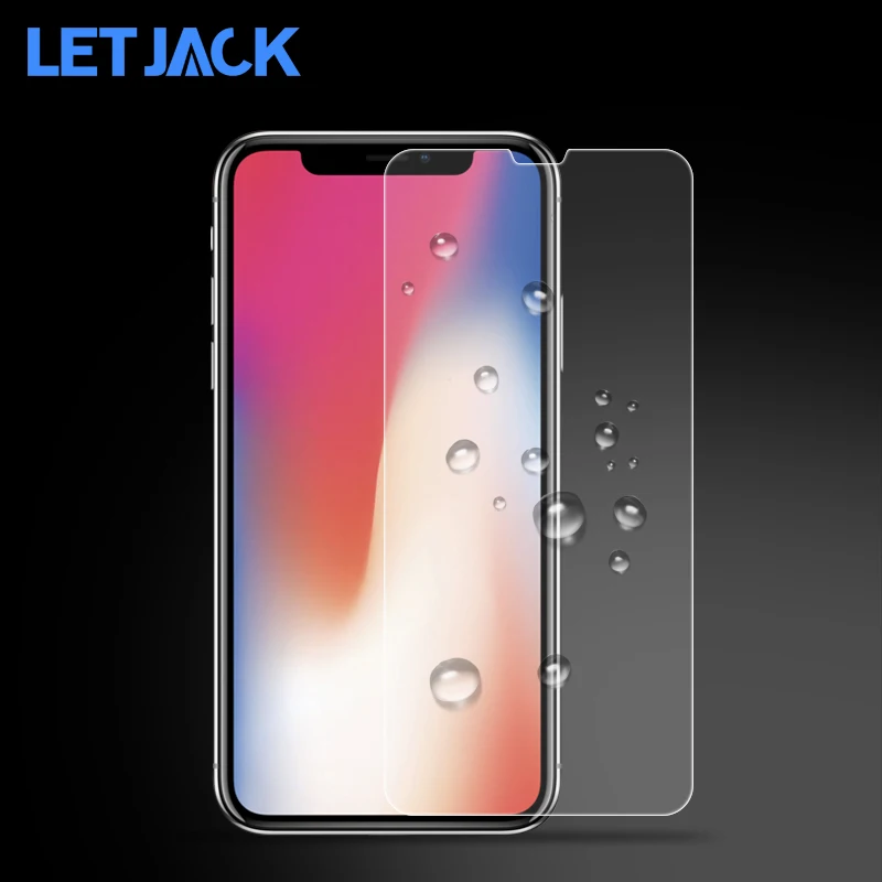 Goedkoop 9 H 0.3mm 2.5D Highquality Gehard Glas voor iPhone 5 5 s 6 6 s 7 Plus Screen Protector voor iPhone X 8 Plus Bescherming Film