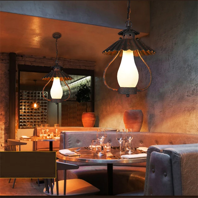 Schmiedeeisen Pendelleuchten Projekt Marke Design Bar Cafe ... Schmiedeeisen Pendelleuchten Projekt Marke Design Bar Cafe ...
