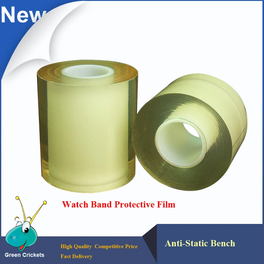 Wholesale 2pcs lot 80mm Watch Band and Bracelet surface glass protection tape For Watch Repair