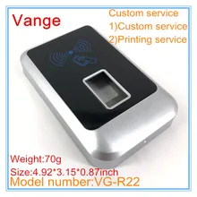 2 шт./лот домашнее охранное устройство IP54 корпус из АБС-пластика ящик 125*80*22 мм для контроля доступа по отпечаткам с отпечатки пальцев дизайн