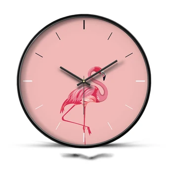 

12/14 Inch Pastoral Style Wall Clock Household Fashion Decoration Metal Glass Mirror Needle Quartz Hanging The Wall Watch Clocks