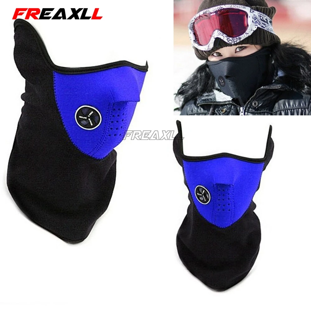 

Motorcycle Multifunction Ski Half Face Mask Cover Hat Cap Winter Wind Stopper Face Mask Neck Warmer Motorcycle Snowboard Cap Hat