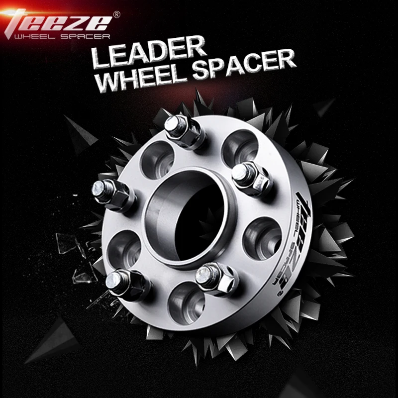 TEEZE алюминиевая прокладка колеса 2 шт. Подходит для Honda Odyssey/Civic/Spirior/CR-Z/5 5x114,3 мм CB 64,1 мм