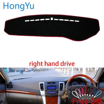 

Car Dashboard Cover Dash Mat Board Pad Carpet Dashmat Interior Mats for HYUNDAI sonata NF NFC 2009 Right Hand Drive Accessories