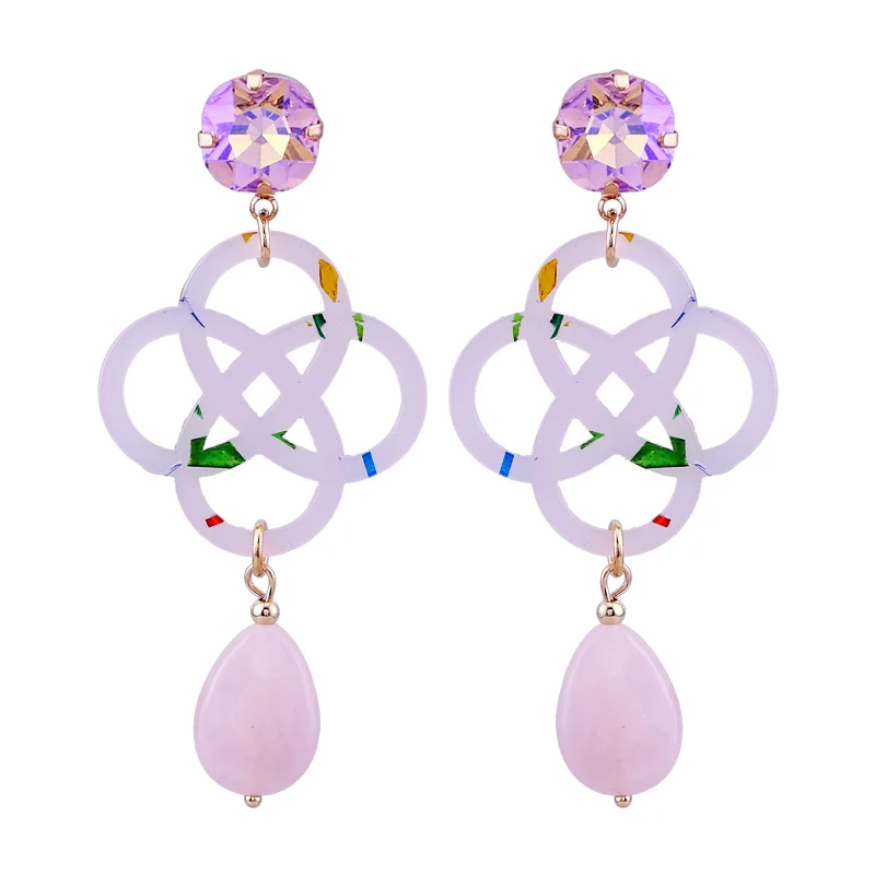 Drop earrings for woman fashion Jewelry Oorbellen (2)