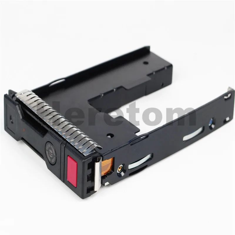 Heretom 2.5 "Ssd Adattatore Del Vassoio 00Fc28 + 3.5" Sata Hard Drive Tray Caddy 651314-00 Per Hp Hp Proliant Ml350E Ml310E Sl250S Gen8 Gen9