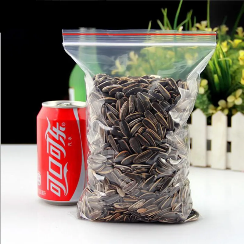 

100 Pcs/Lot OPP Self-styled Pocket Resealable Transparent Of Plastic Packaging Bags Plastic Bags Food Packaging Zifeng Dai