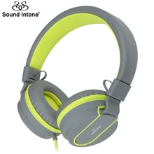 Наушники Sound Intone I35S Складные Наушники с Мощными Басами Регулируемая Гарнитура Наушники с Микрофоном для iPhone Android