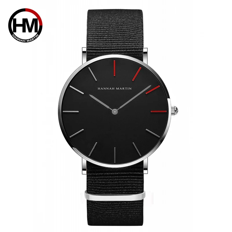 

Men Fashion Colorful Nylon Quartz Watch Luxury Sport 36MM casual simple watch sports watch wholesale Relogio Masculino Reloj
