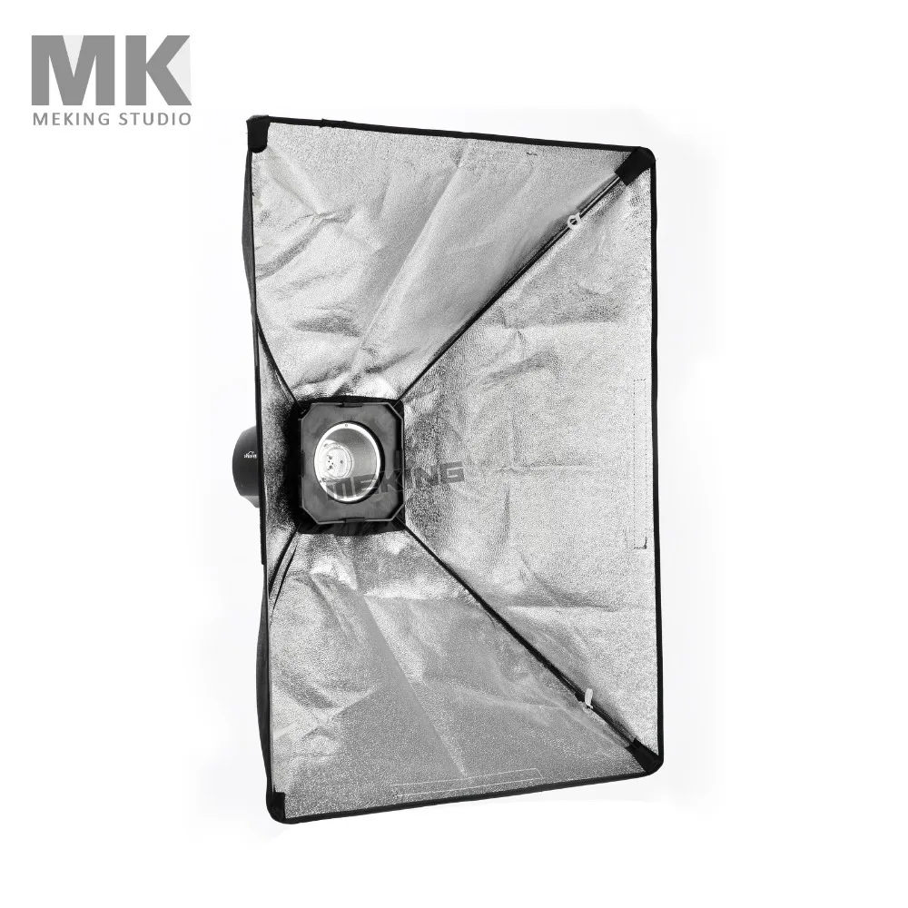 Софтбокс Meking 50 см x 70 см/2" x 28" Профессиональный софтбокс striplight для студийного светильник-Универсальное крепление