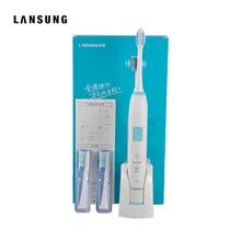 Магнитная подвеска звуковая беззвучная Индуктивная Беспроводная перезаряжаемая 3 Модель зубная щетка отбеливающая IPX7 Водонепроницаемая Lansung I1