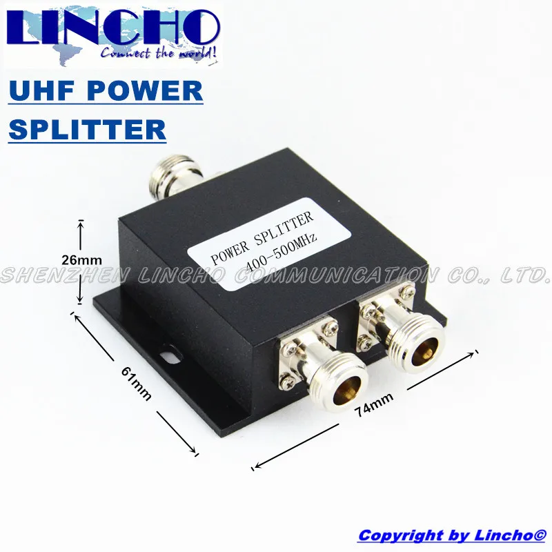 imágenes para 2 Vías 450 MHz RF Divisor de Potencia 400-500 MHz UHF radio de dos vías divisor, cdma repetidor de la señal del divisor imágenes para 2 Vías 450 MHz RF Divisor de Potencia 400-500 MHz UHF radio de dos vías divisor, cdma repetidor de la señal del divisor