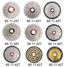 MTB велосипед Freewheel 8 S/9 S/10 S 11-25 28 32 40 42 50T Горный Дорожный велосипед Велоспорт Кассетный Маховик Звездочка для Shimano Sram