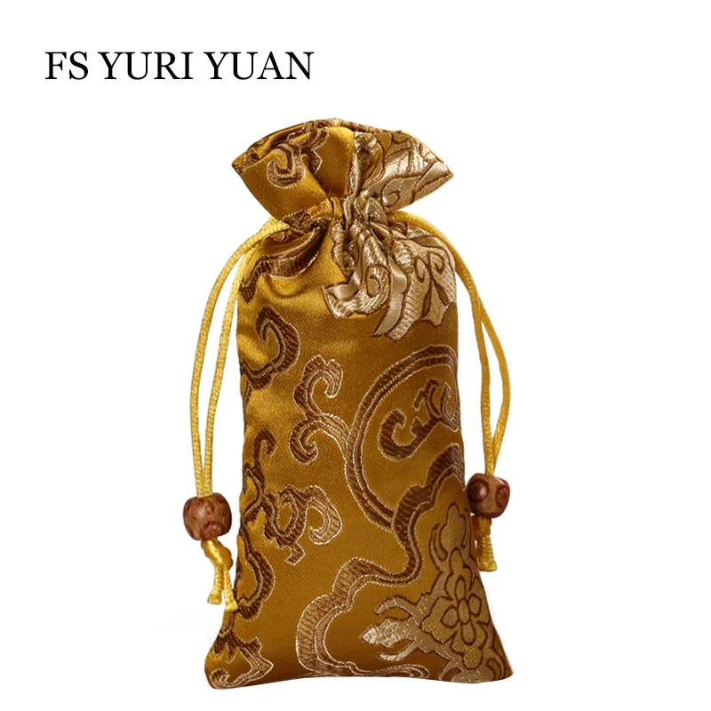 

FS YURI YUAN Portable Embroidery Glasses Bag Sunglasses Bags Double Layer Sunglasses Bag Chinese Classical Style Glasses Box