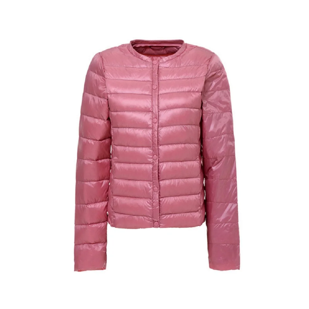 

Wipalo Winter Women Ultra Light Down Jacket White Duck Down Jackets Long Sleeve Warm Coat Parka Female Solid Portable Outwear