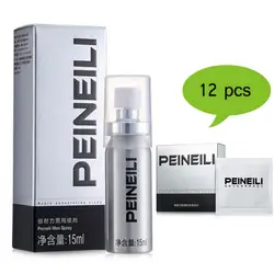 Peineili повышение потенции для Для мужчин средство от преждевременной эякуляции продлить 60 минут пенис Enlarg Для мужчин t таблетки + 12 шт Lasting