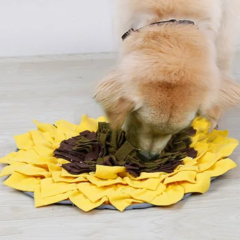 

Hot Dog Snuffle Mat Dog Slow Feeding Training Mat Washable for Foraging Skills Stress Release PLD