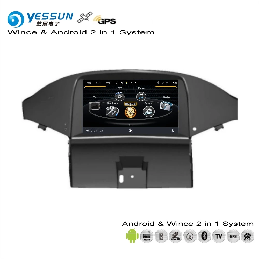 YESSUN для Chevrolet Orlando 2012~ 2013-Автомобильный Android мультимедийный радио CD dvd-плеер gps Карта Навигация Аудио Видео Стерео система