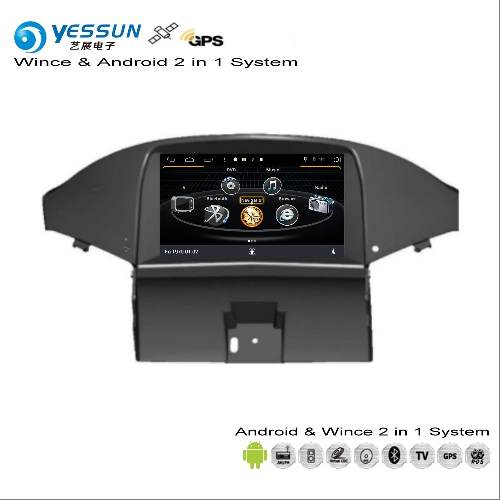 Clearance YESSUN For Chevrolet Orlando 2012~2013 - Car Android Multimedia Radio CD DVD Player GPS Map Navigation Audio Video Stereo System 3