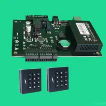 C3-100 tcp/ip RFID двери Система контроля доступа комплект клавиатуры Reader двери Управление доступом;+ из 2 предметов KR102 клавиатуры RFID считыватель Wiegand