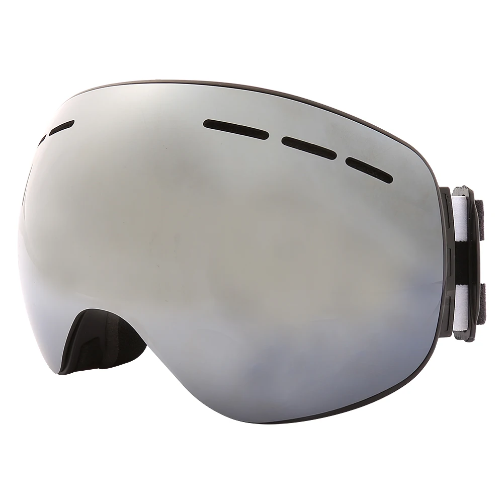 Jiepolly Ski Skiing Goggles Lens Detachable Strap Anti fog Lens