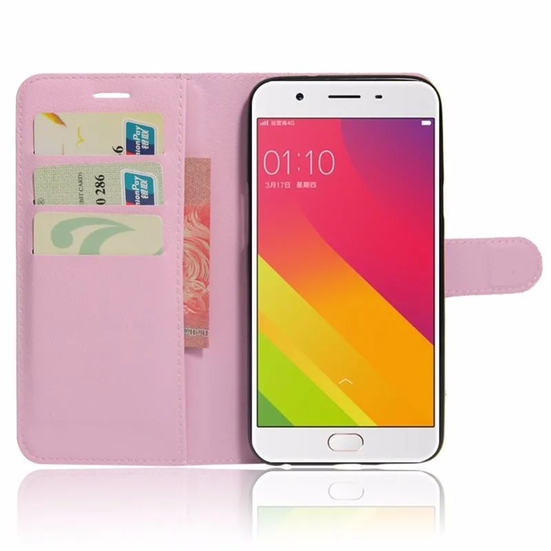 For OPPO F1s Case 5.5 Luxury Wallet PU Leather Back Case Cover For OPPO F1s A59 Case Flip Protective Phone Bag Skin With Slots (10)
