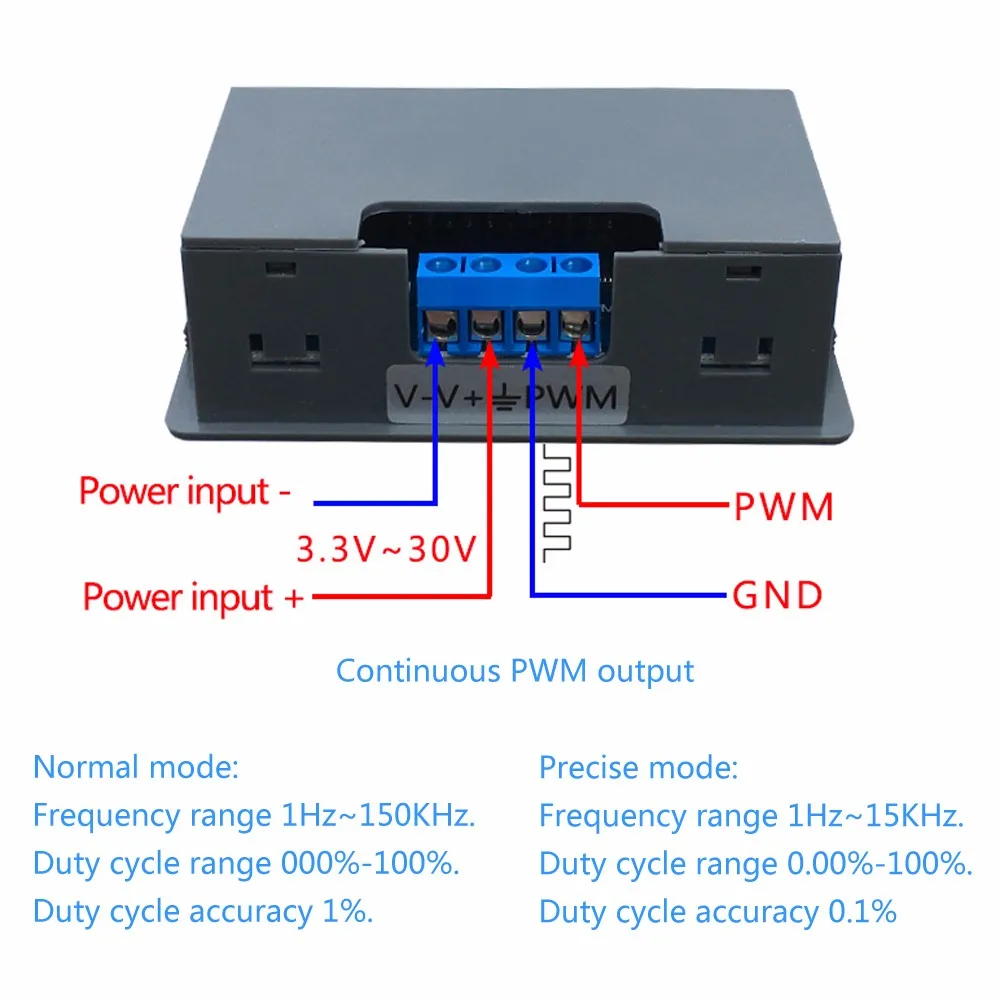 Генератор сигналов 1-Channel 1Hz-150KHz PWM частота импульса рабочий цикл регулируемый модуль ЖК-дисплей генератор