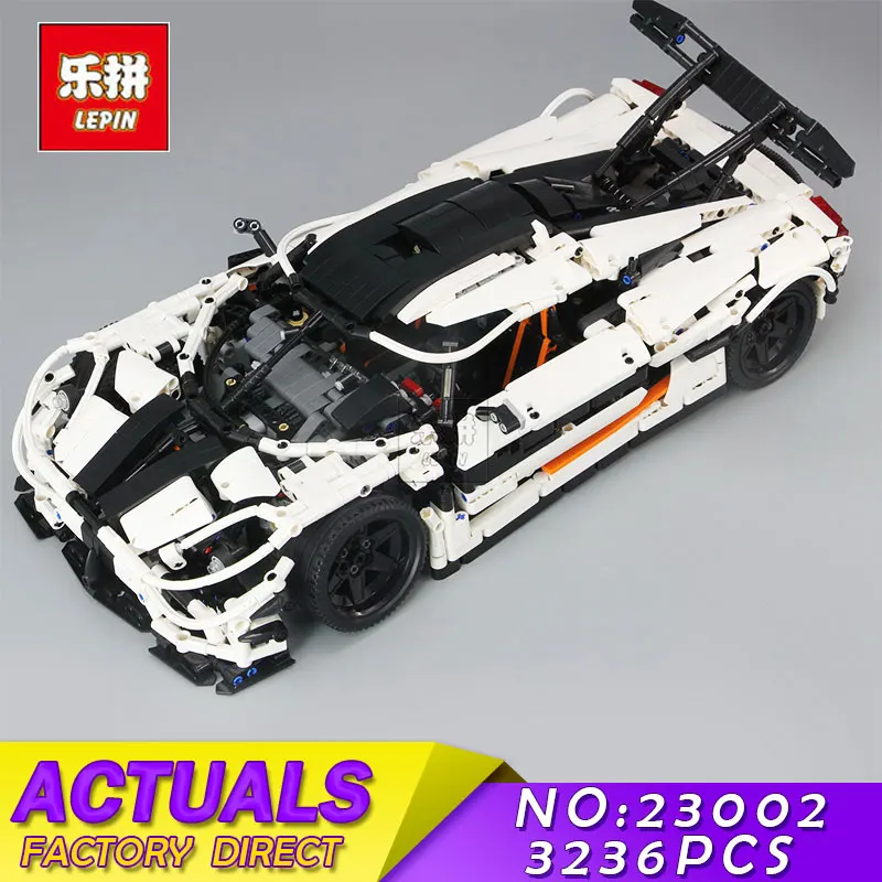 

LEPIN 23002 3136Pcs Technic Series The MOC Changing Racing Car Set Children Educational Building Blocks Bricks Toys Model 4789