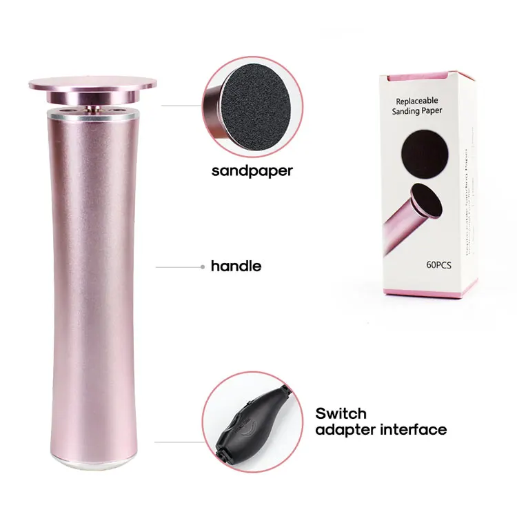 Máquina de Moer Cuidados com os Pés Arquivo para Seca e Morta Cuidados com a Pele Professional Elétrica Pedicure Cuticle Callus Remover Ferramentas Noq 1 pc pé 9 Instrumento cuidados c/ pés