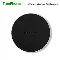 DOOGEE C2 wireless charger leather Portable charger of doogee S90/bl9000/S70/S80/S60 10W output 5V/1A 9V/1.2A LED