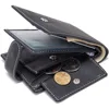 Baborry Men Wallets Genuine Cow Leather Wallets Thin Purse Card Holder Fashion Magic Purse Dollar Price Men Wallets 1