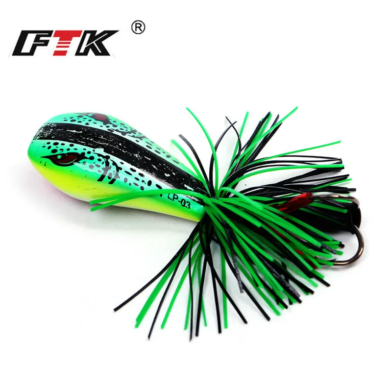 Topwater Popper Snakehead лягушка приманка жесткая 55 мм 10 г воблер Троллинговый кренкбейт