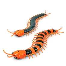 Infrared Electric RC Centipede Adult Antistress Fake Insect Remote Control Prank Funny Gadget Novelty Gag Toys for Children Gift