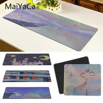 

MaiYaCa Cool Fashion Magic Castle Water Road DIY Design Pattern Game mousepad Size for 18*22 20*25 25*29 30*90 and 40*90cm