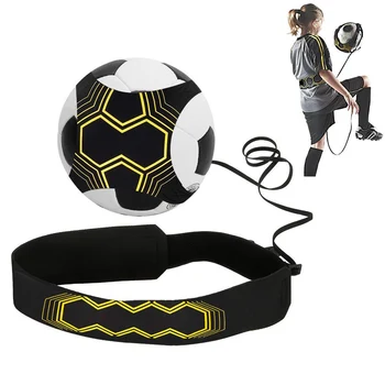 

Football Training Belt Sports Assistance Adjustable Football Trainer Soccer Ball Practice Belt Equipment Kick Beginner