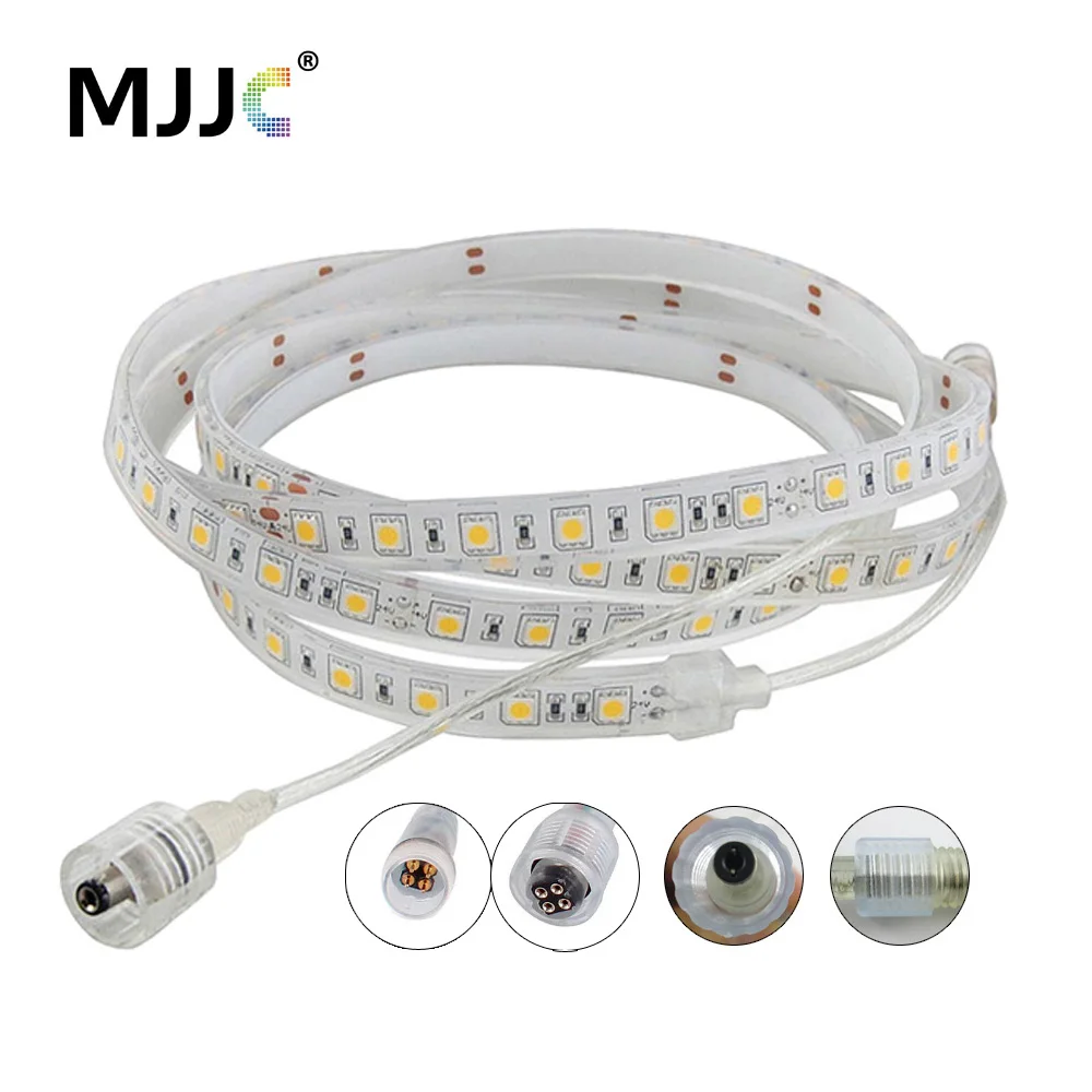 Strip Waterdicht IP68 5M 300 Smd 5050 Flexibele Lint Lichten 12V Rgb Warm Cool White Led Strepen Zwembad Outdoor|white led stripe|led stripeled strip waterproof ip68 - AliExpress